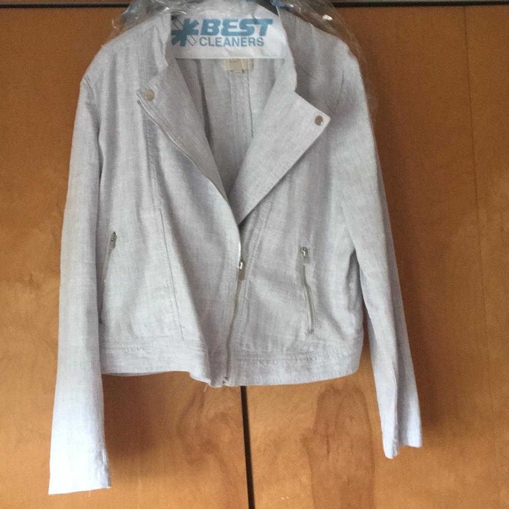 LOFT moto crop jacket, XL, EUC!